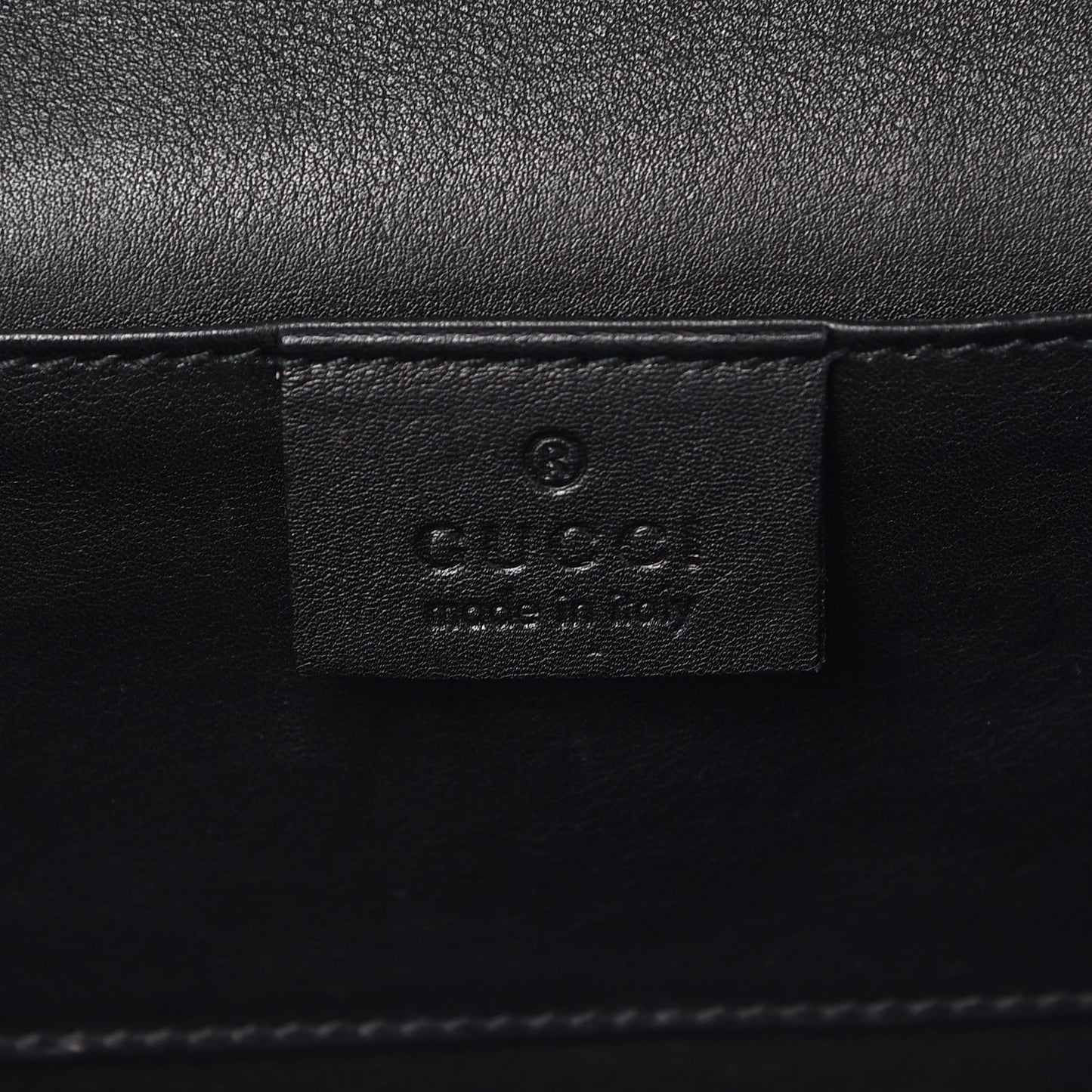 Suede Chain Clutch Black