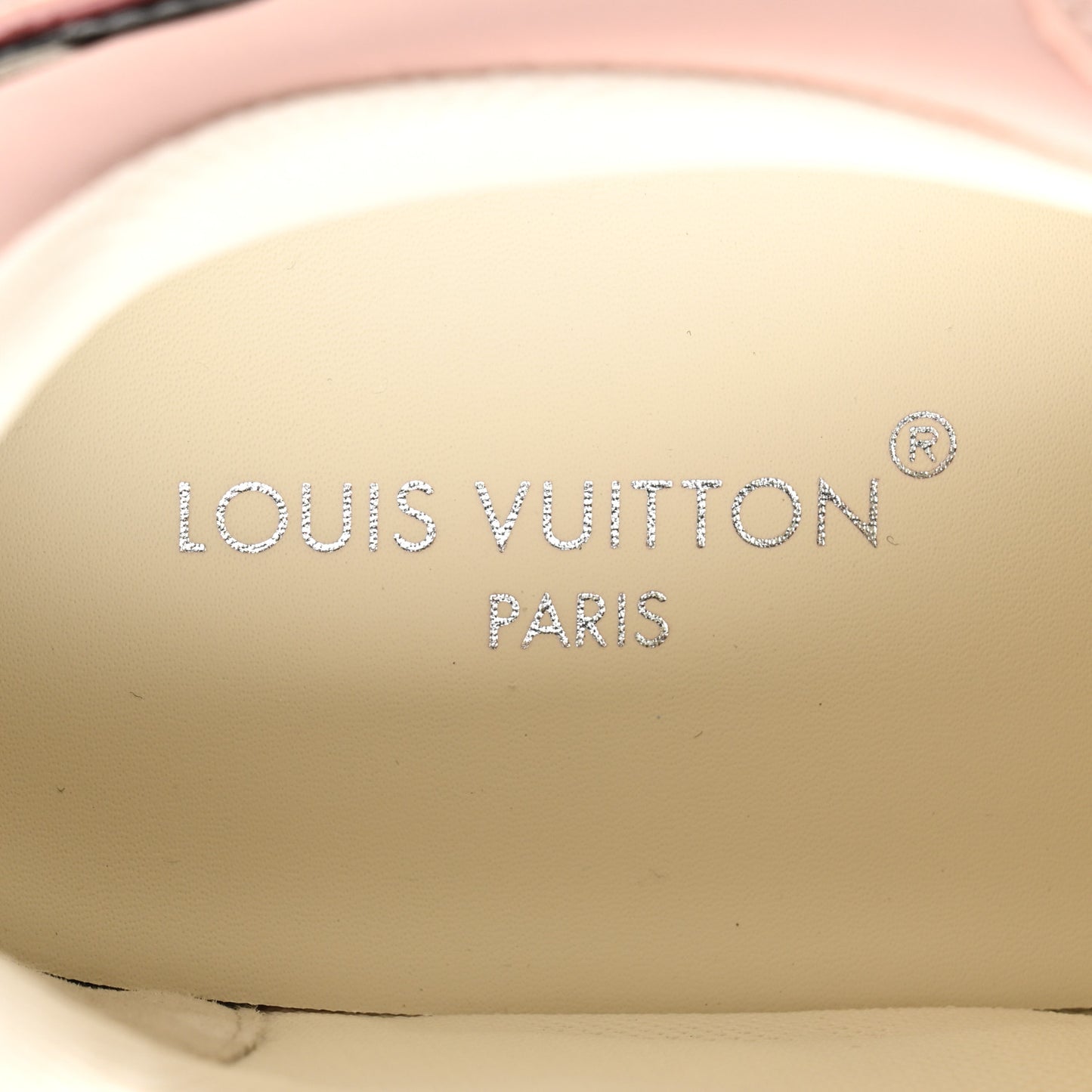 Technical Fabric LV Rush Sneakers 38 Pink