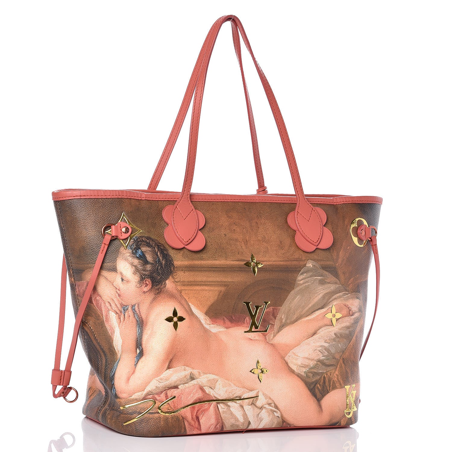 Louis Vuitton Masters Jeff Koons Boucher Neverfull MM 4 of 11