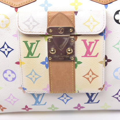 Louis Vuitton Monogram Multicolor Speedy 30 White 8 of 14