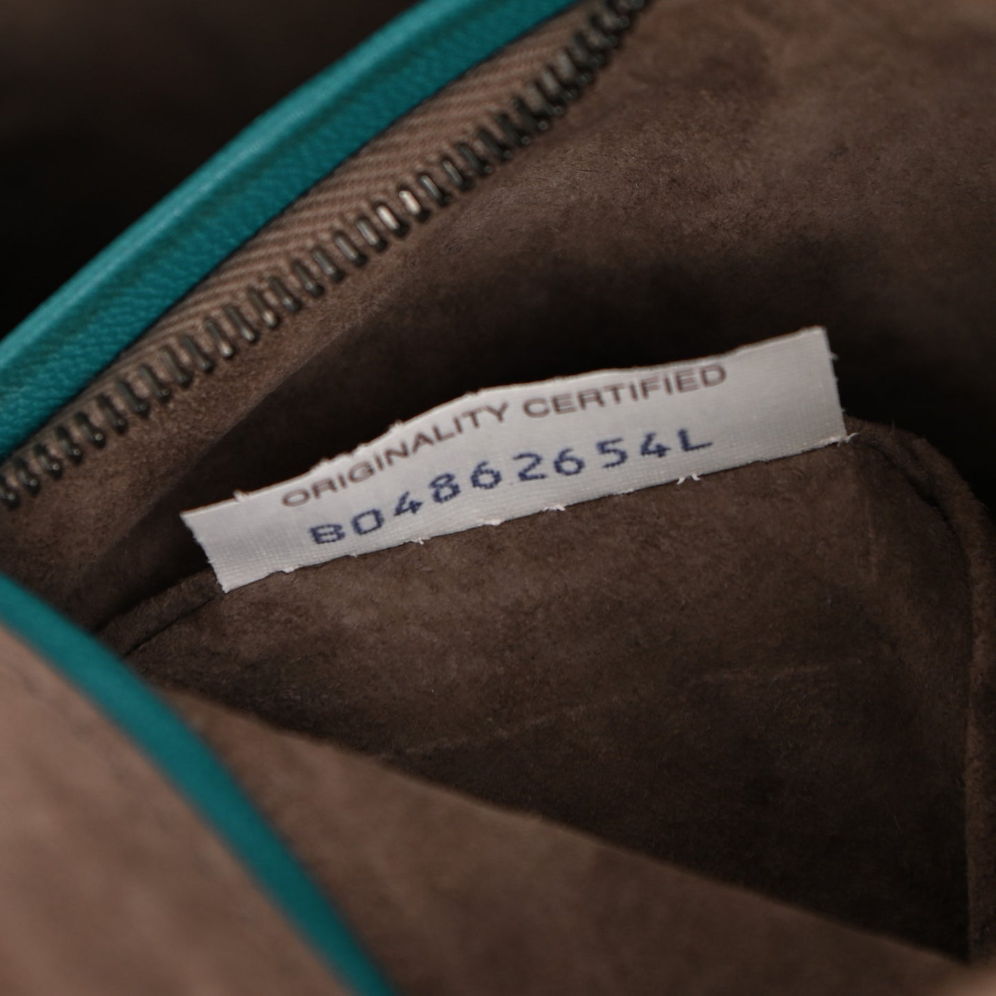 Nappa Intrecciato Nodini Crossbody Messenger Mallard