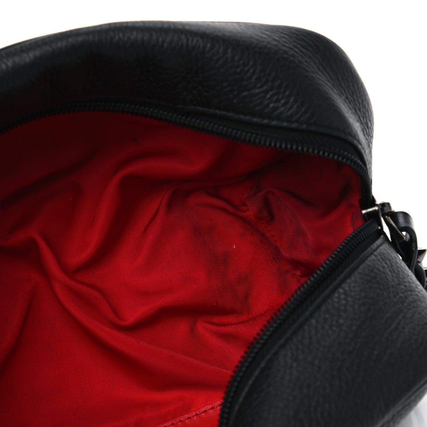 Calfskin Blaster Belt Bag Black