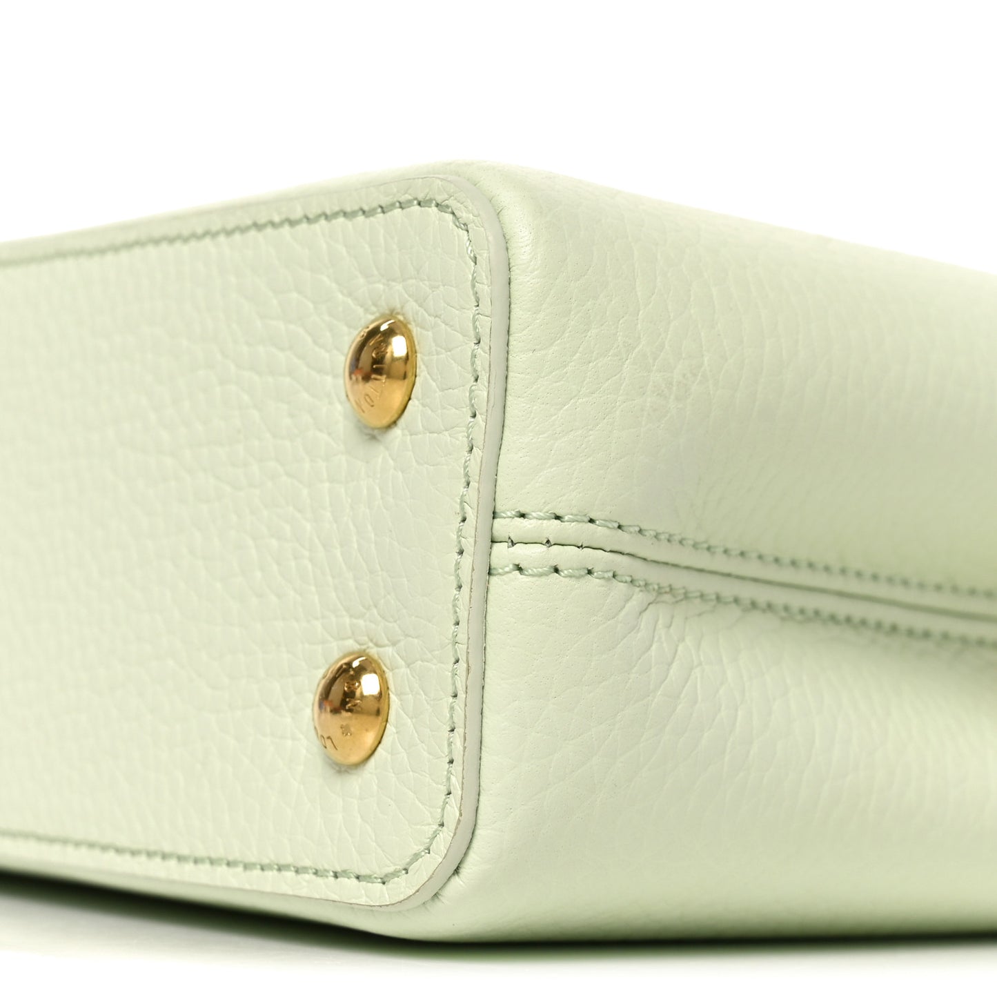 Taurillon Karung Mini Capucines Vert D'eau Green