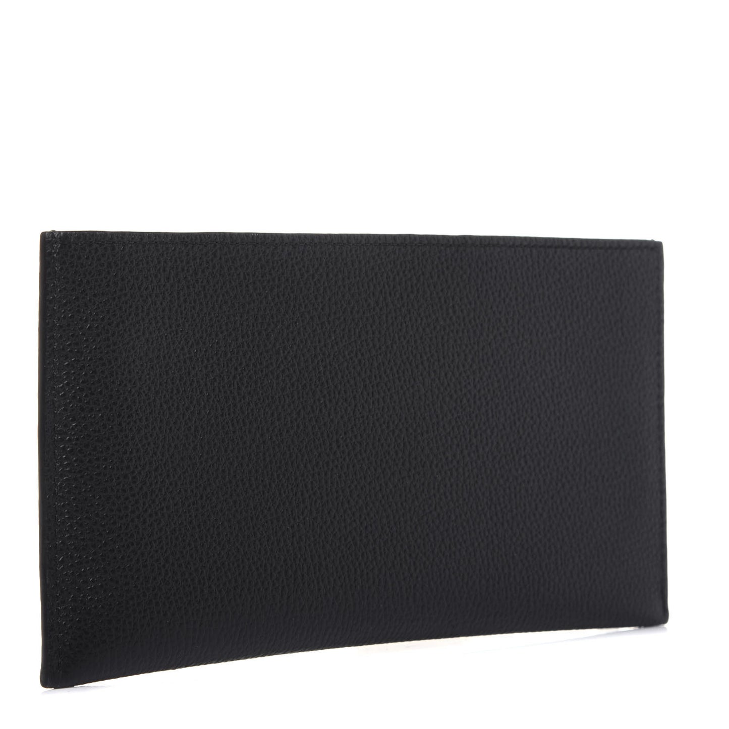 Calfskin Felicie Chain Wallet Card Holder Insert Black