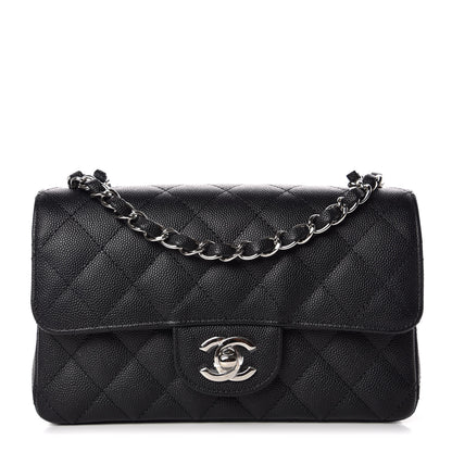 Chanel Caviar Quilted Mini Rectangular Flap Black 1 of 10