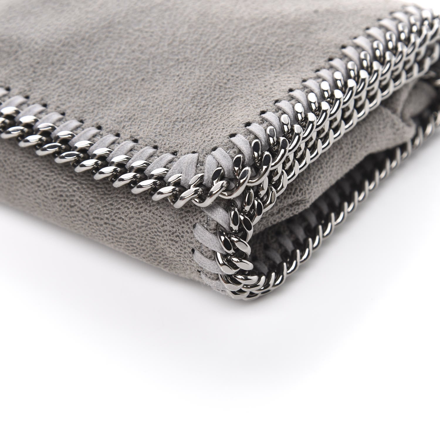 Stella McCartney Shaggy Deer Falabella Crossbody Bag Light Grey 8 of 9