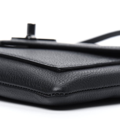 Louis Vuitton Soft Calfskin My Lockme Pochette Black 10 of 10