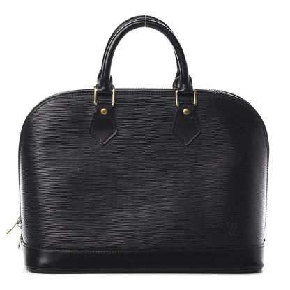 Louis Vuitton Epi Alma PM Black 2 of 13