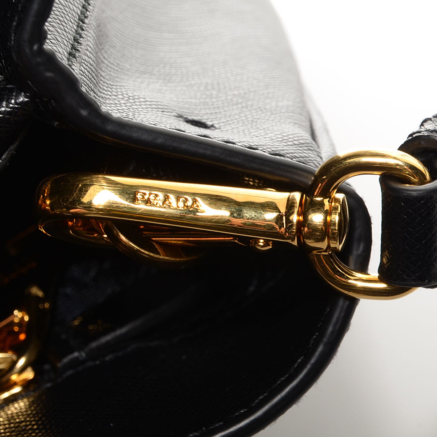 Saffiano Lux Medium Tote Nero Black