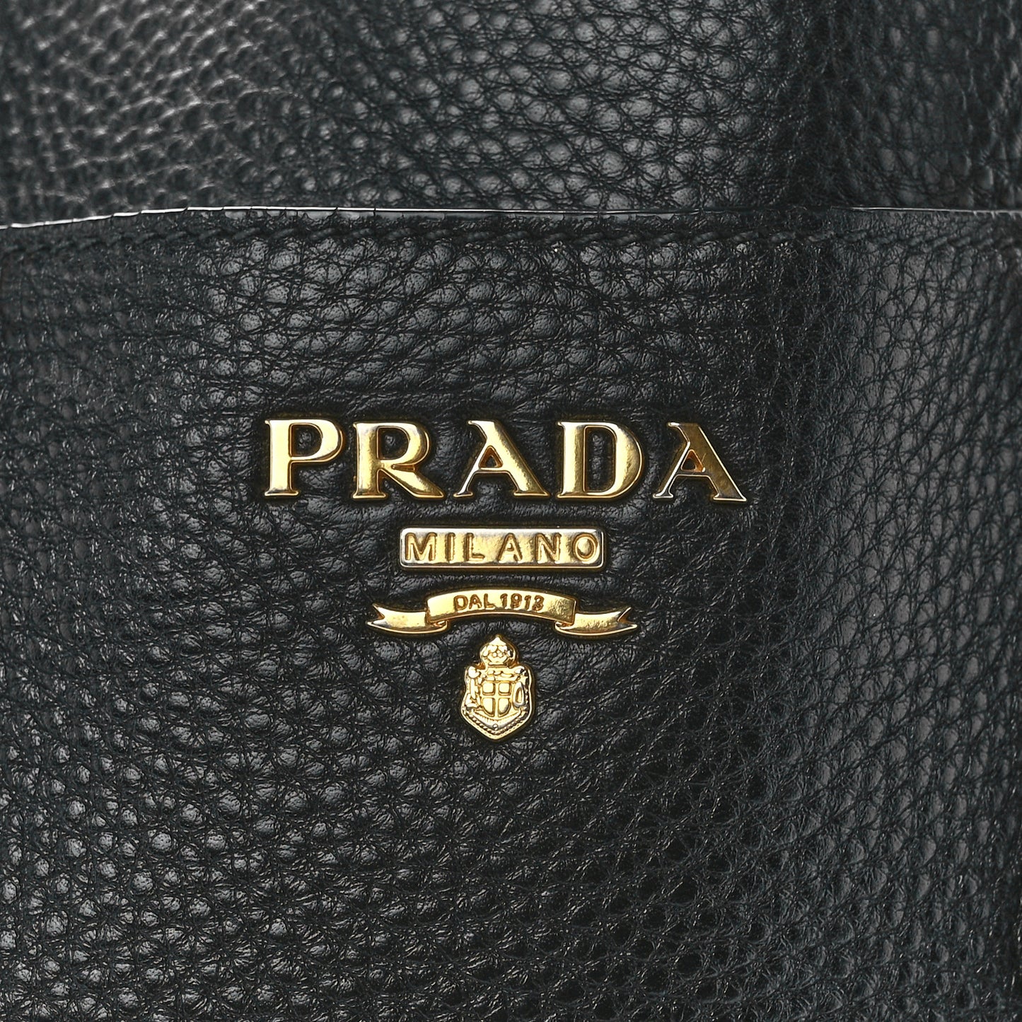 Vitello Daino Tote Black