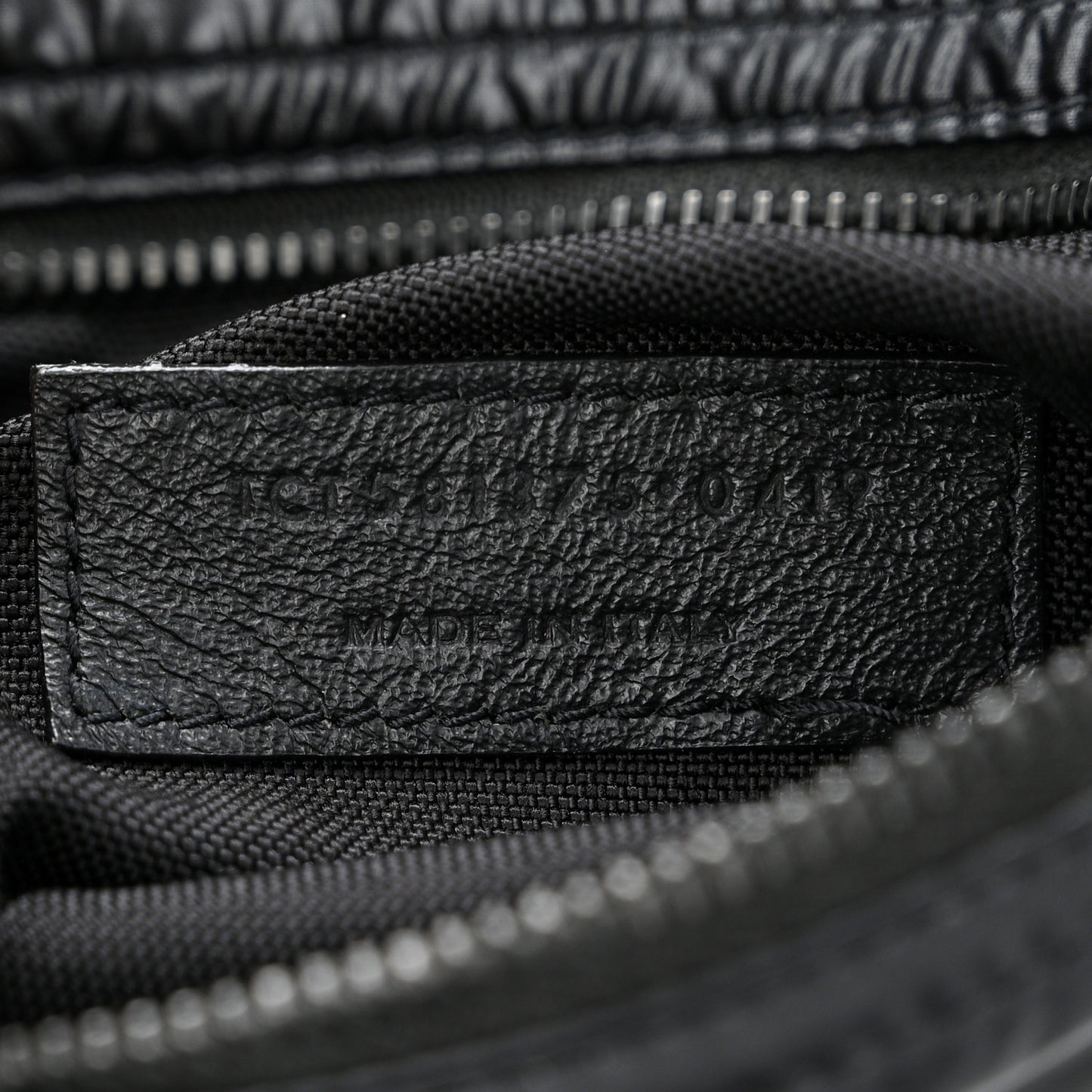 Nylon Logo Nuxx Body Belt Bag Black