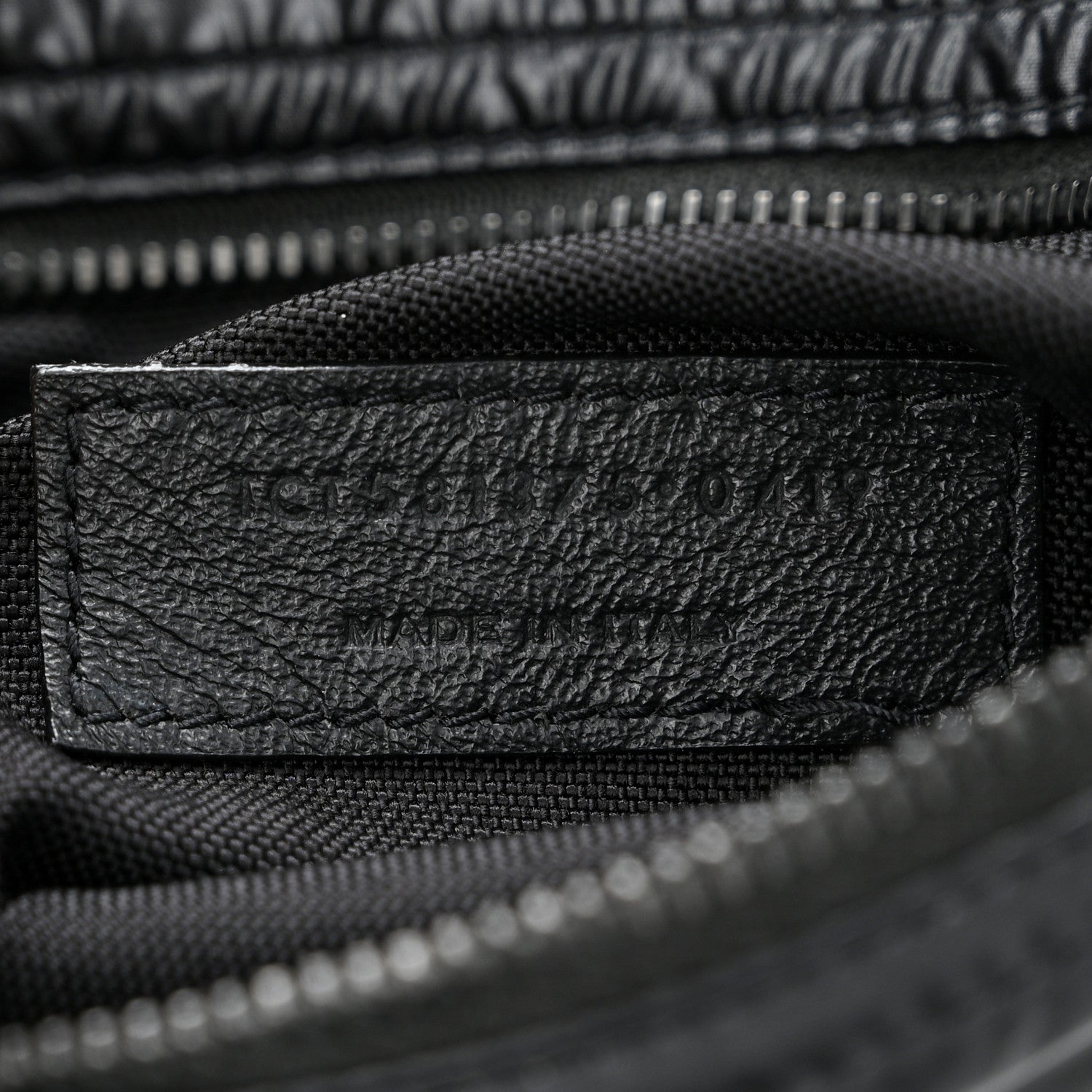 Saint Laurent Nylon Logo Nuxx Body Belt Bag Black 7 of 10