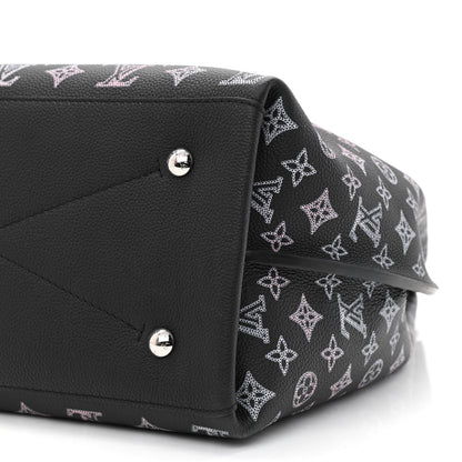 Louis Vuitton Mahina Carmel Hobo PM Black 9 of 9