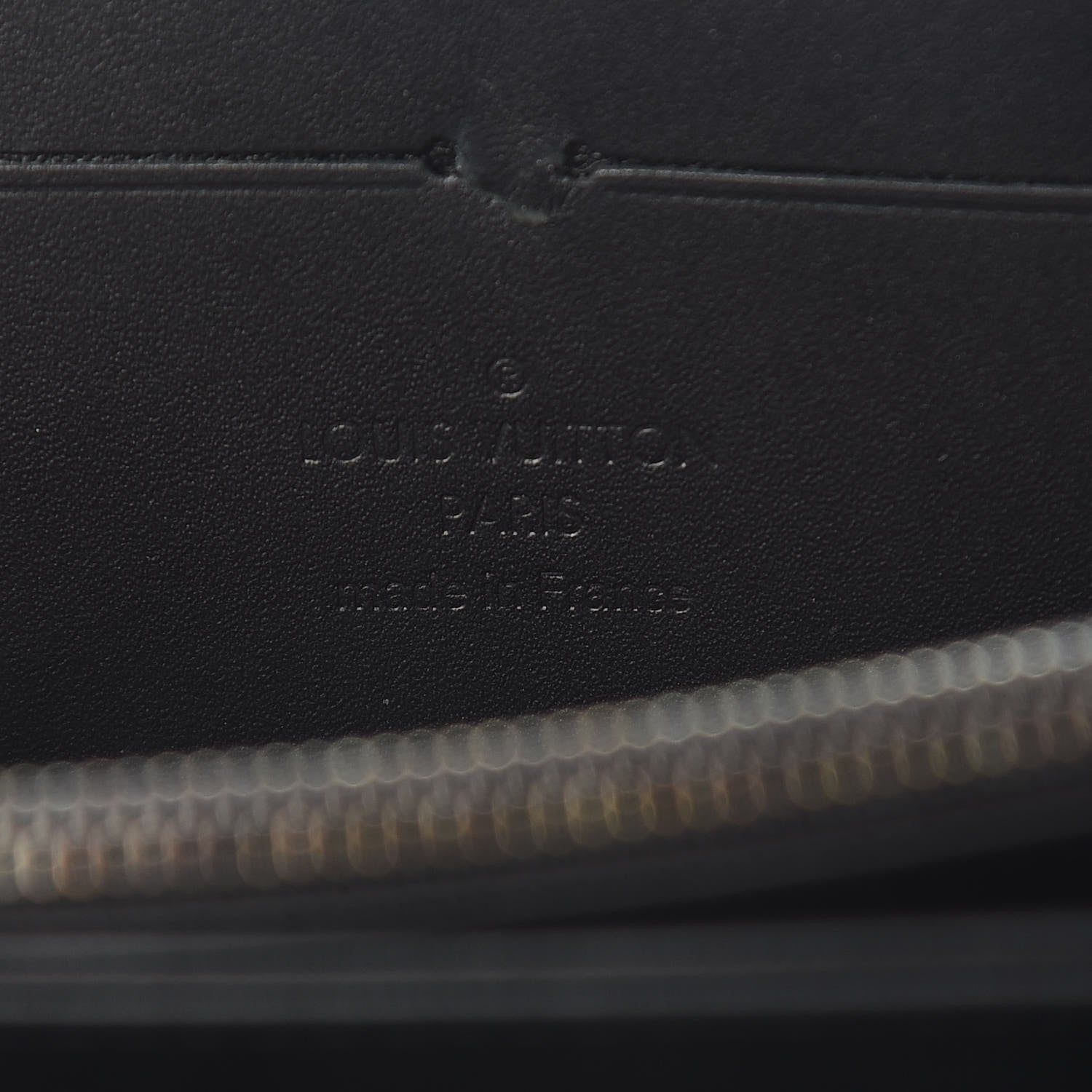 Louis Vuitton Vernis Zippy Wallet Noir Magnetique 7 of 11