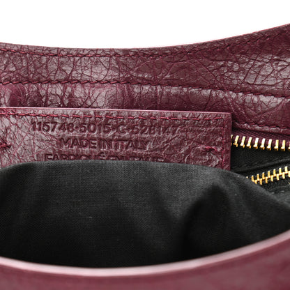Balenciaga Agneau Classic Gold Hardware City Violet Prune 7 of 10