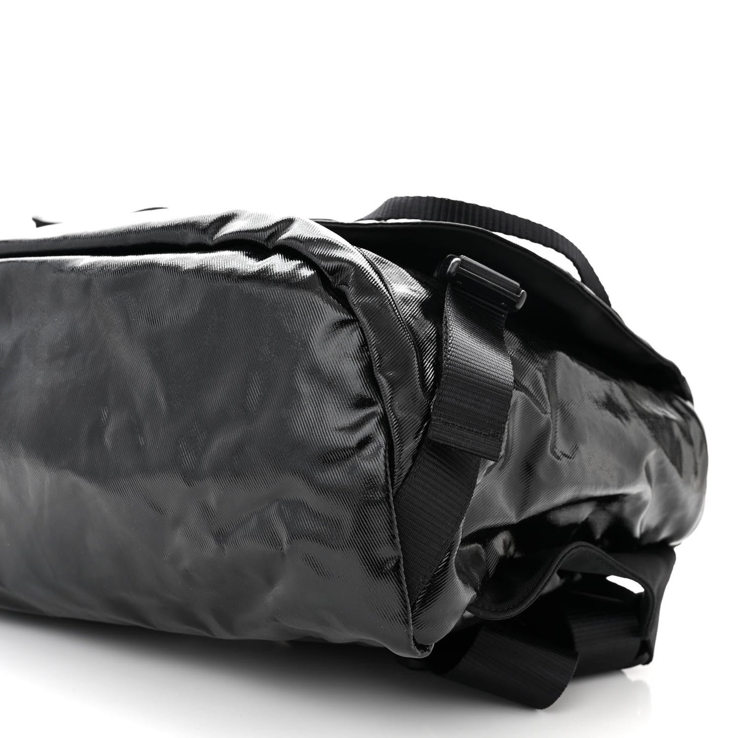Coated Canvas Sport Messenger Black