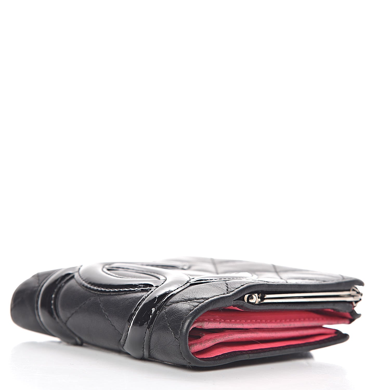 Chanel Calfskin Quilted Cambon Bi-Fold Wallet Black 4 of 18
