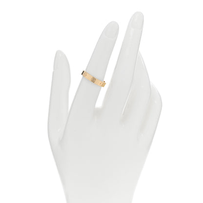Cartier 18K Yellow Gold 3.5mm LOVE Wedding Band Ring 53 6.5 2 of 5