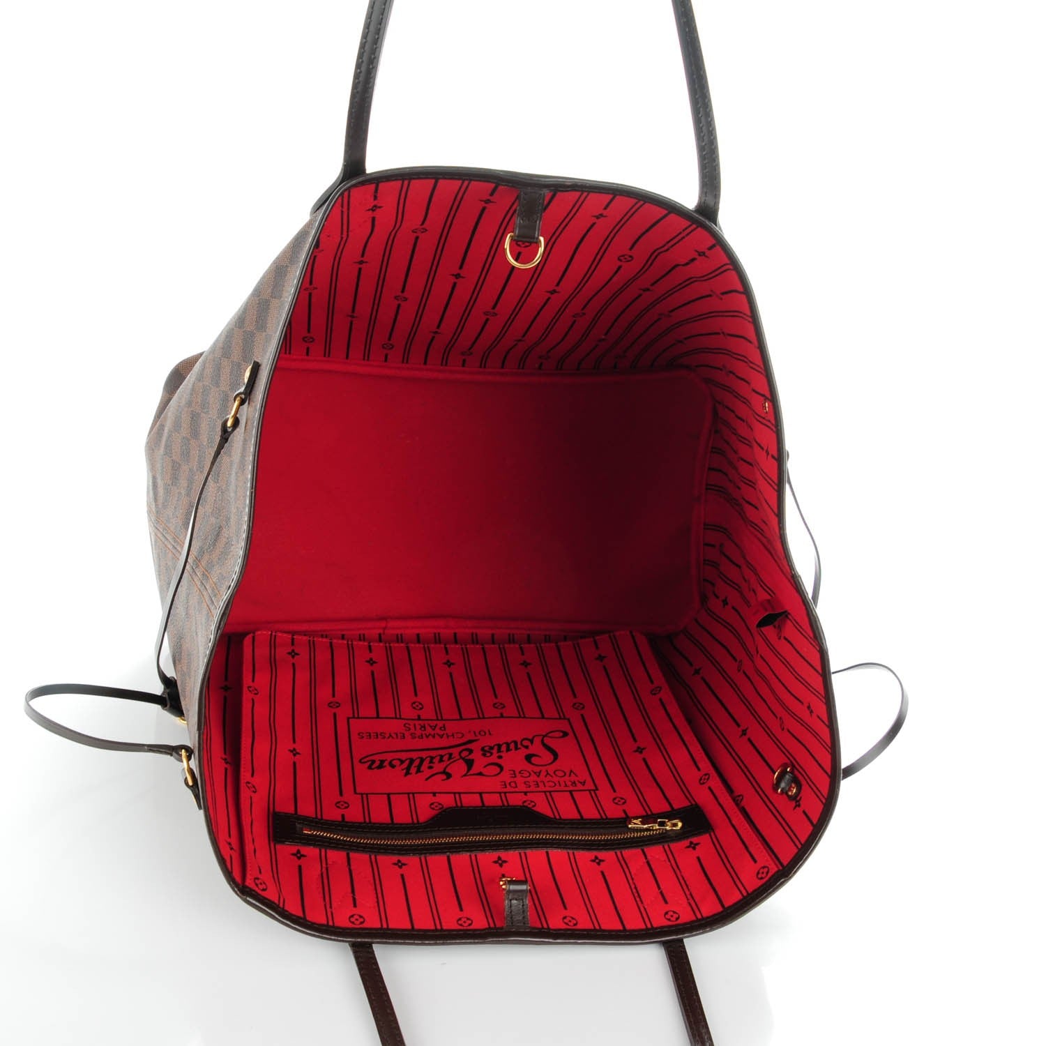 Louis Vuitton Damier Ebene Neverfull GM 5 of 8