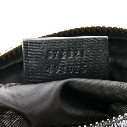 Gucci Suede Patent Web Mini Ophidia Shoulder Bag Nocciola Black 7 of 10