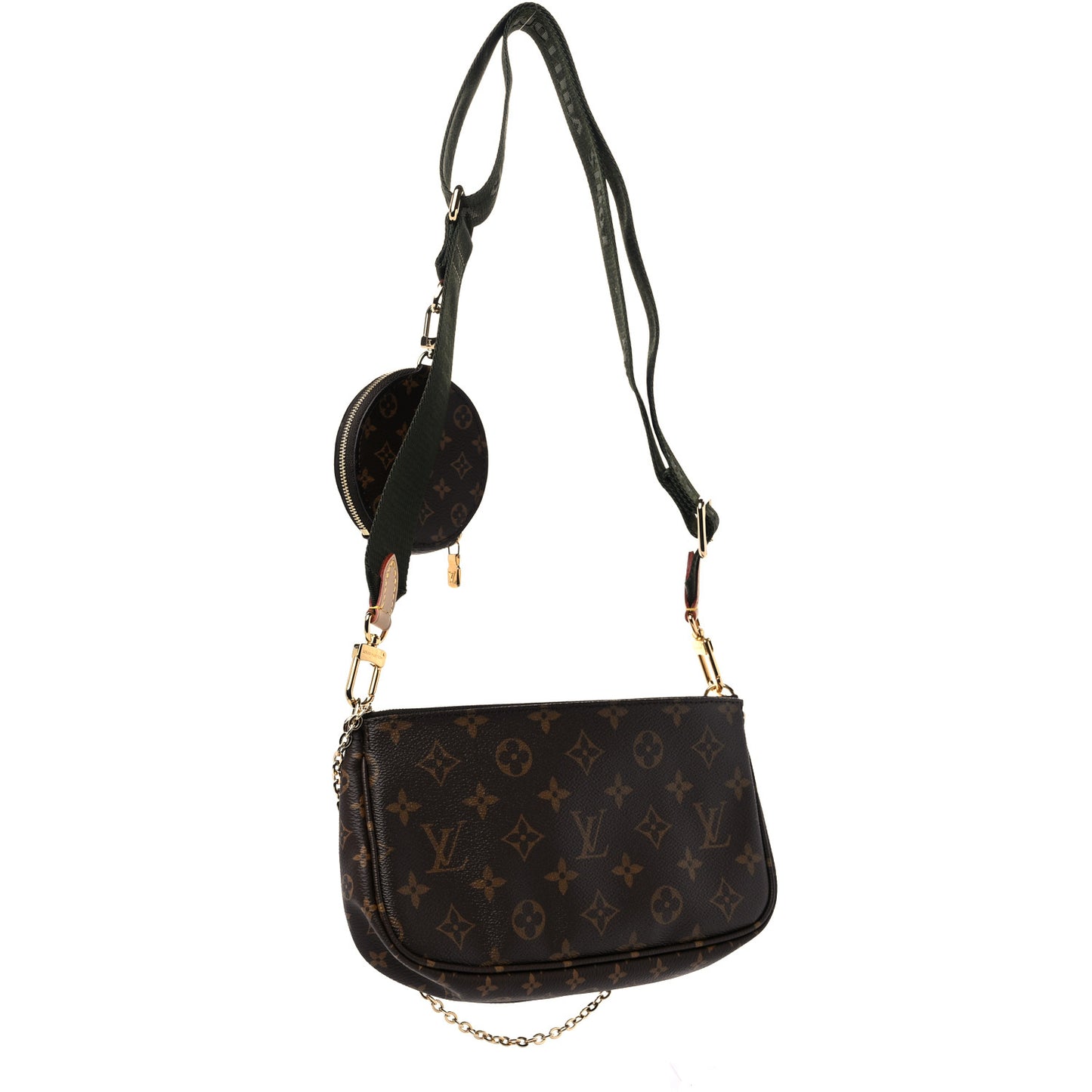 Monogram Multi Pochette Accessories Kaki