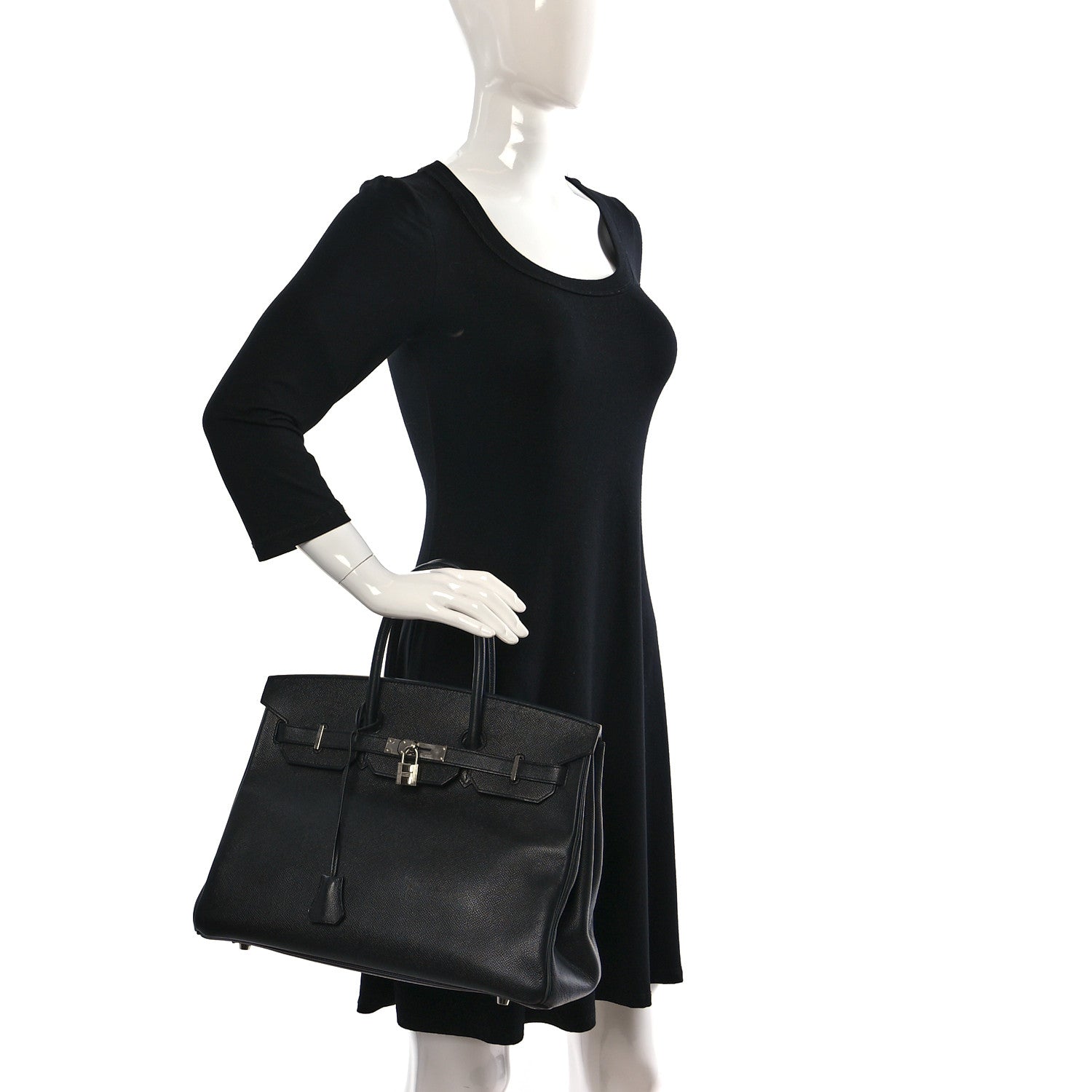 Hermes Epsom Birkin 35 Black 2 of 19