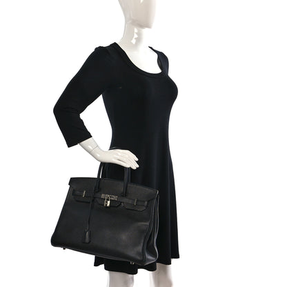Hermes Epsom Birkin 35 Black 2 of 19