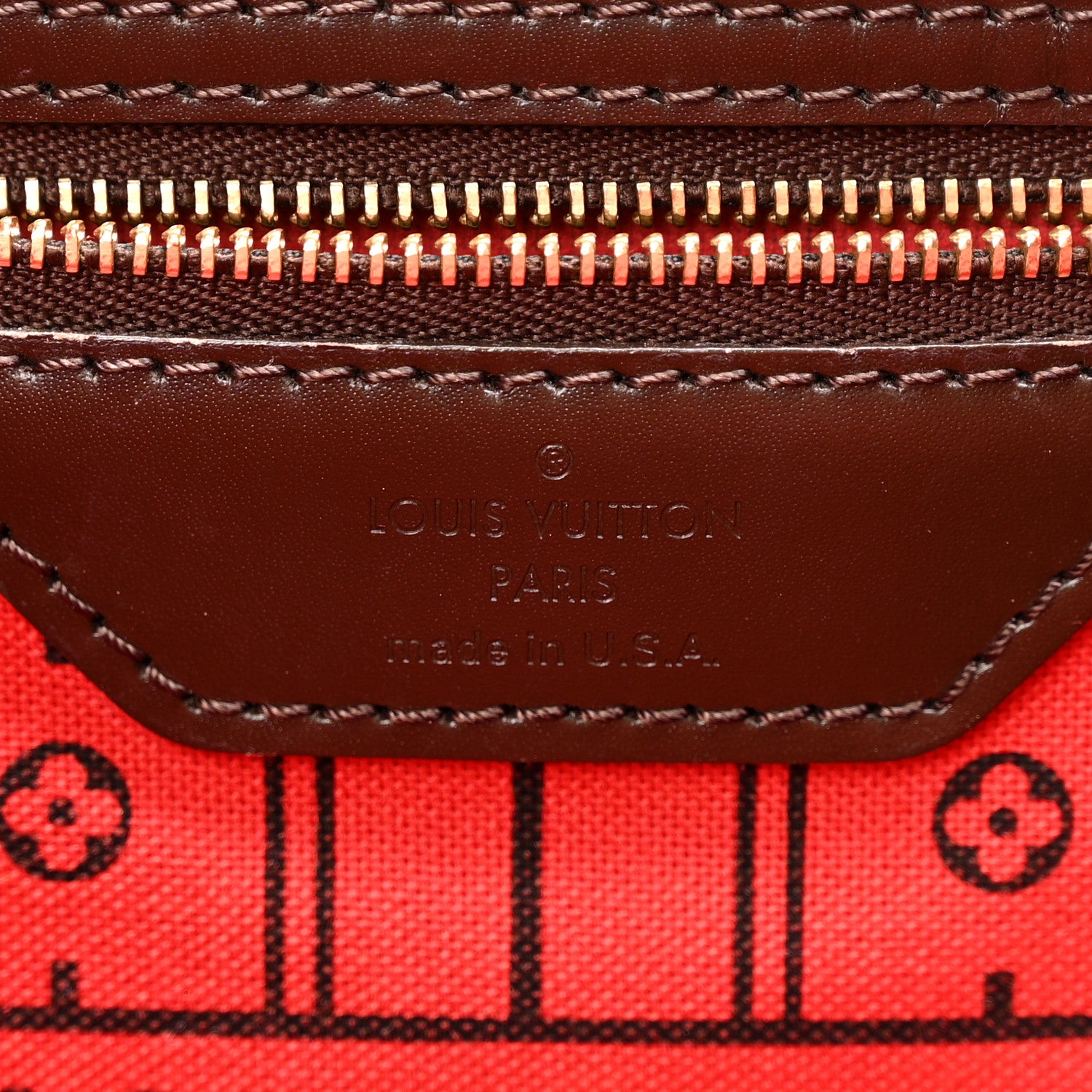 Louis Vuitton Damier Ebene Neverfull GM 6 of 13
