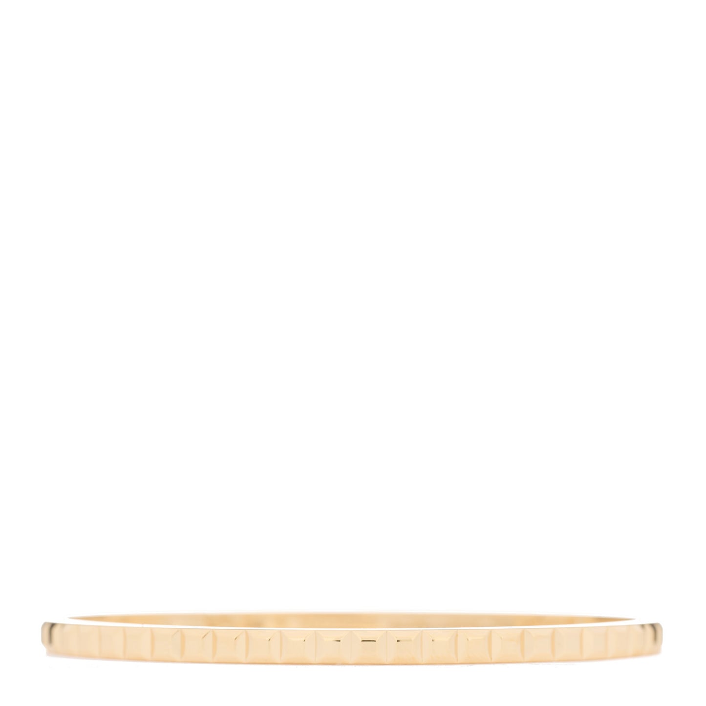 18K Yellow Gold Small Quatre Clou de Paris Bangle Bracelet