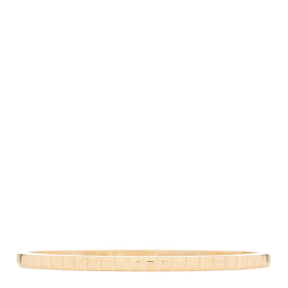 Boucheron 18K Yellow Gold Small Quatre Clou de Paris Bangle Bracelet 1 of 3
