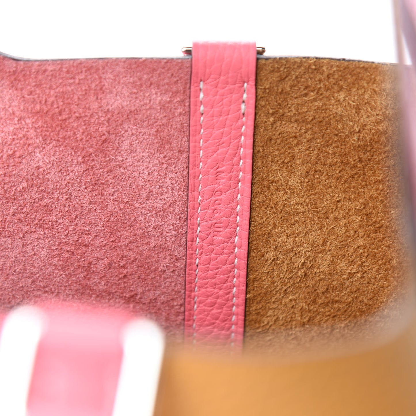Taurillon Clemence Casaque Picotin 18 PM Rose Azalee Sesame
