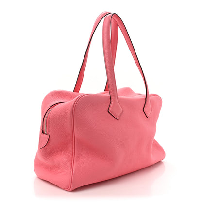Hermes Taurillon Clemence Victoria II 35 Rose Azalee 3 of 16