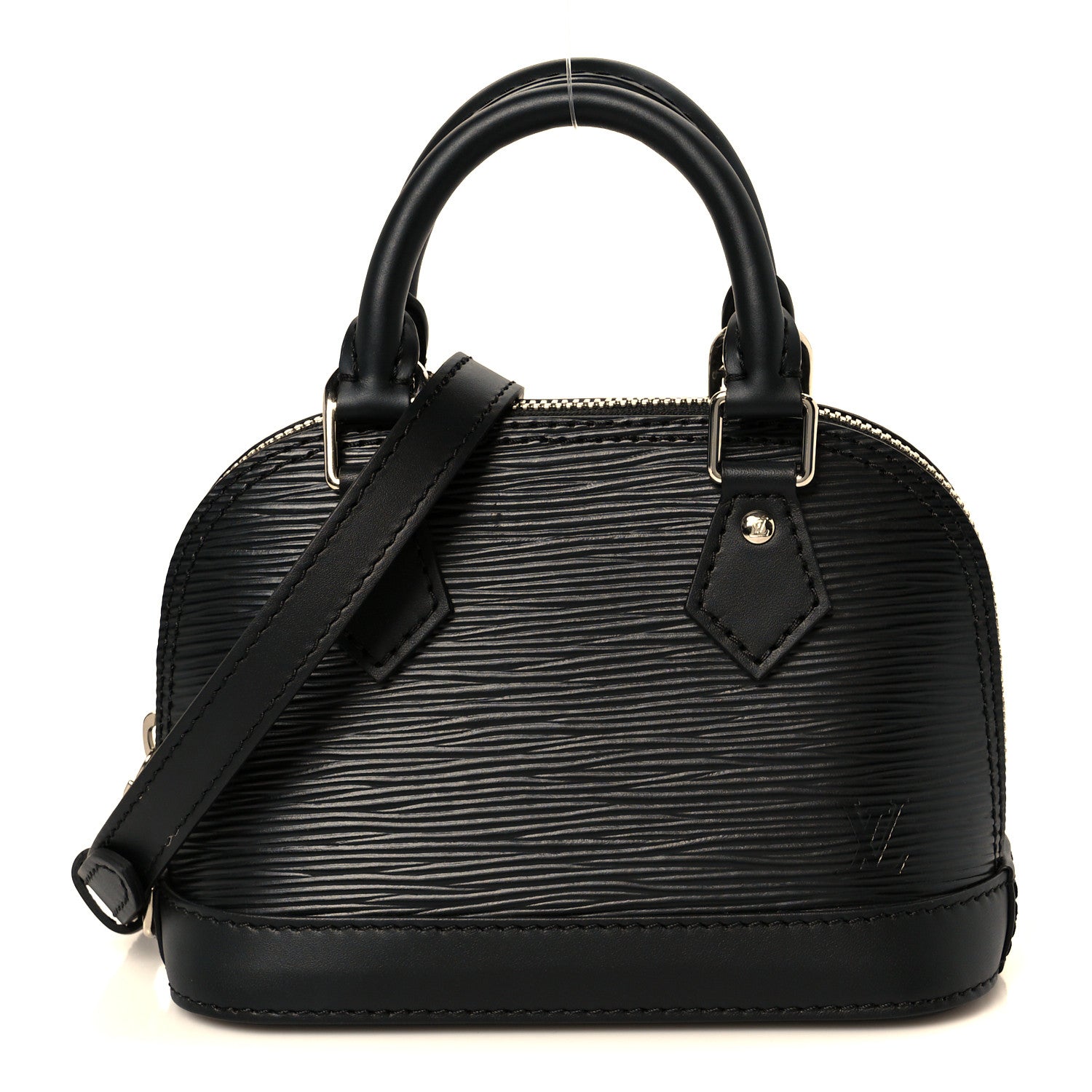 Louis Vuitton Epi Alma Nano Black 1 of 9
