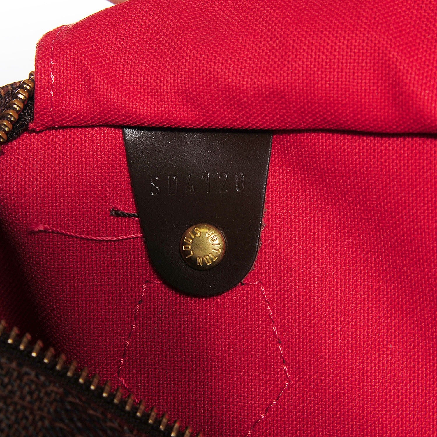 Louis Vuitton Damier Ebene Speedy 30 7 of 7