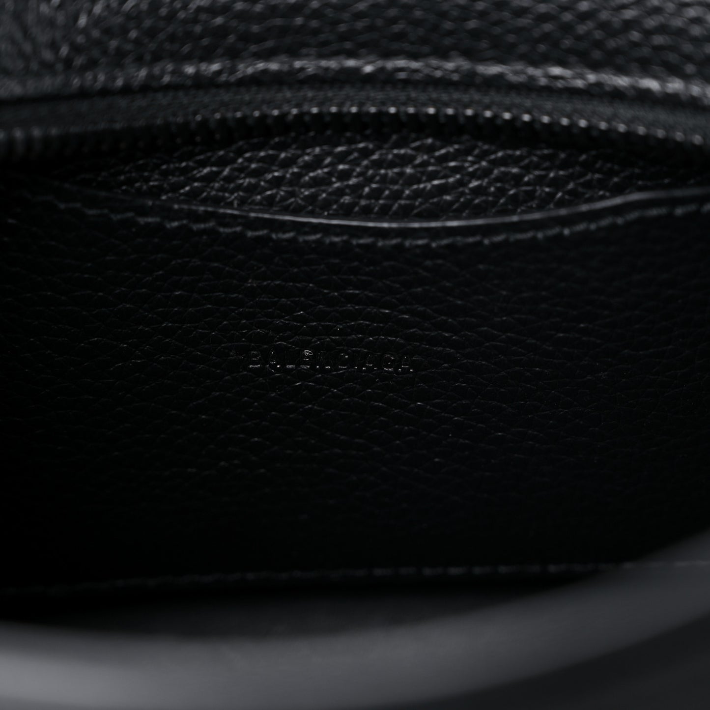 Grained Calfskin Neo Classic Black Hardware Mini City Black