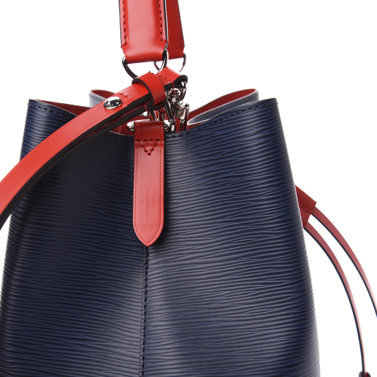 Louis Vuitton Epi Neonoe Indigo Coquelicot 8 of 9
