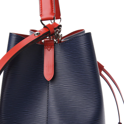Louis Vuitton Epi Neonoe Indigo Coquelicot 8 of 9