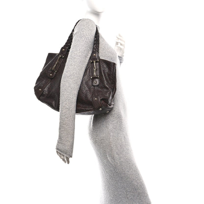 Gucci Guccissima Medium Pelham Shoulder Bag Dark Brown 2 of 11
