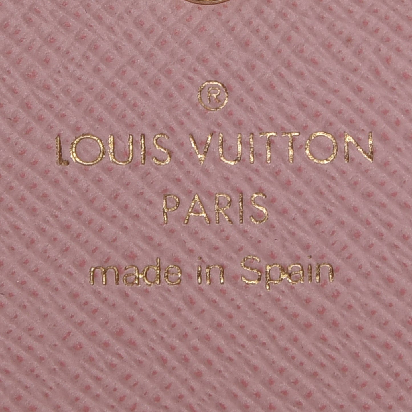 Monogram Rosalie Coin Purse Rose Ballerine