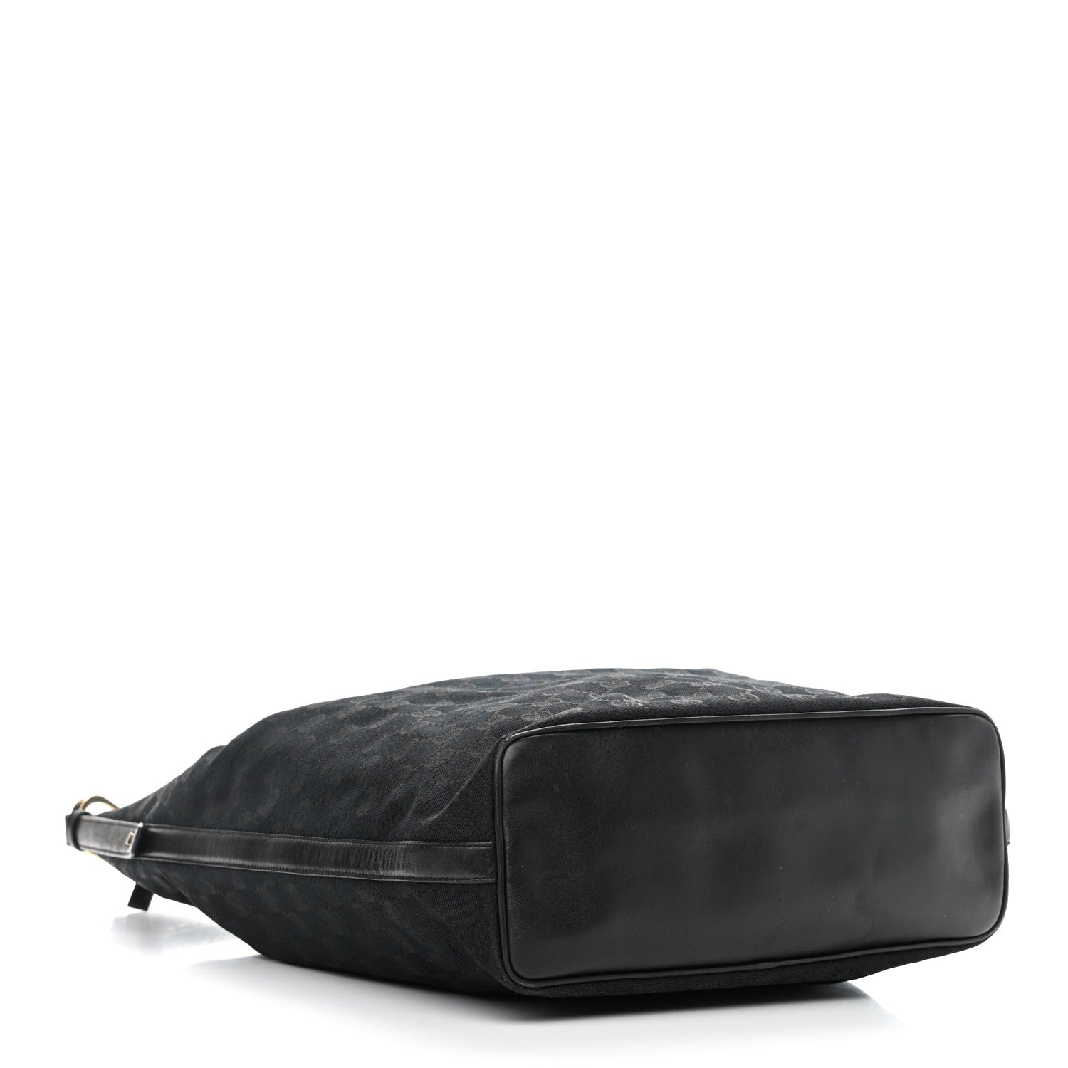 Gucci Nylon Monogram Large Hobo Black 4 of 13