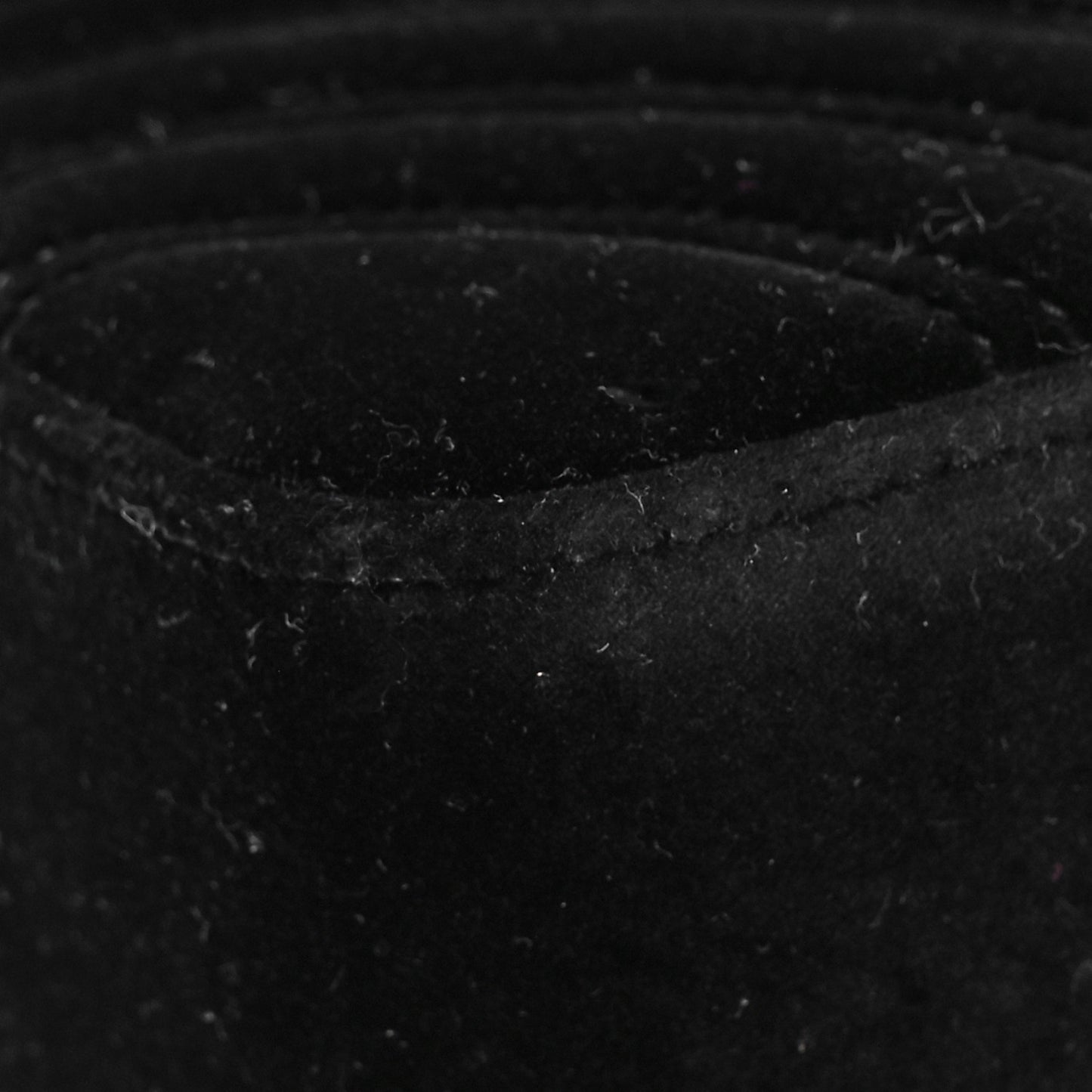 Velvet Matelasse Small GG Marmont Shoulder Bag Black