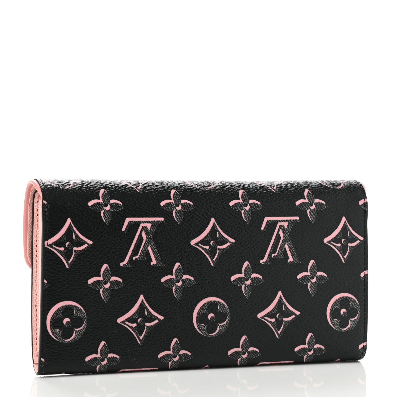 Louis Vuitton Monogram Fall For You Sarah Wallet Black 3 of 6