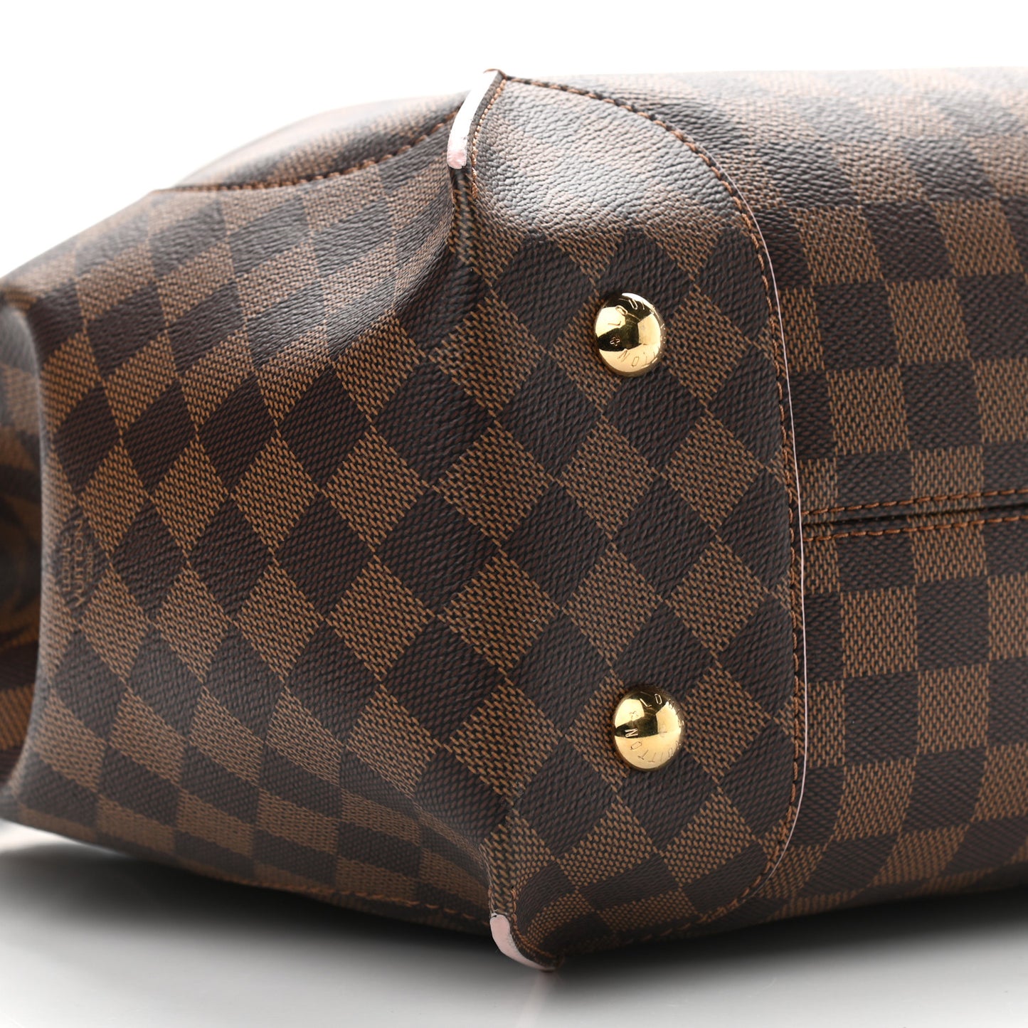 Damier Ebene Caissa Hobo Rose Ballerine