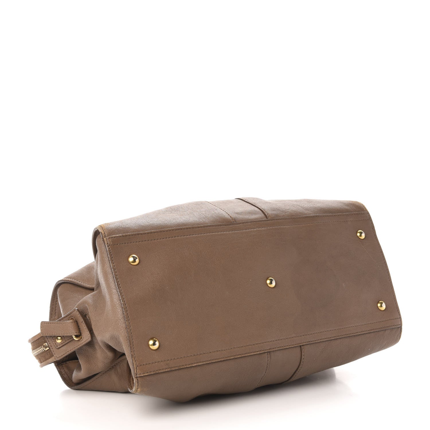 Saint Laurent Sheepskin Medium Cabas ChYc Taupe 4 of 16