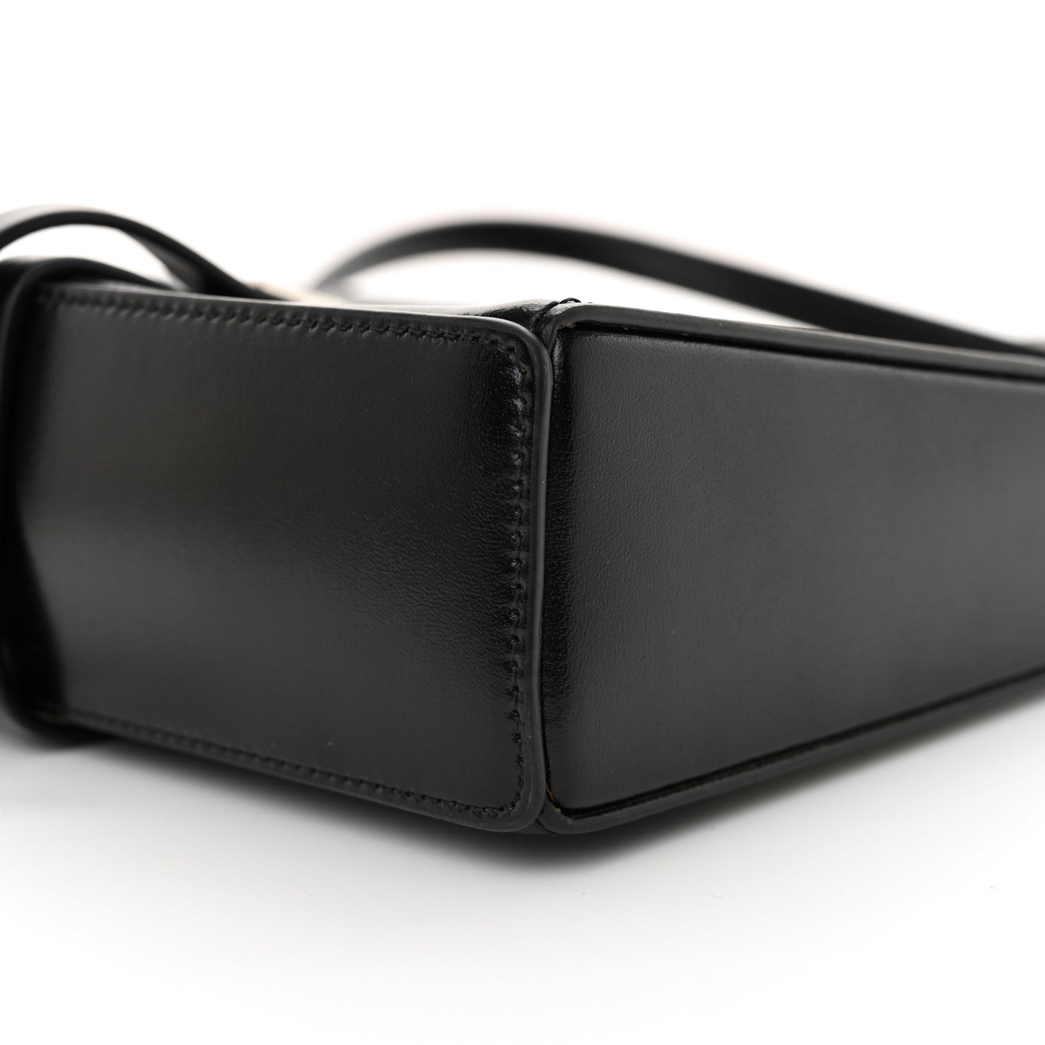Givenchy Box Calfskin Mini Cut Out Shoulder Bag Black 9 of 10