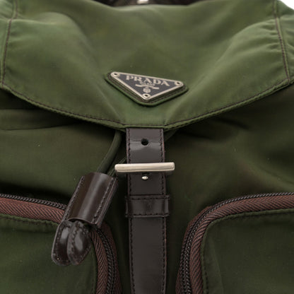 Prada Nylon Vela Small Backpack Militare 8 of 11