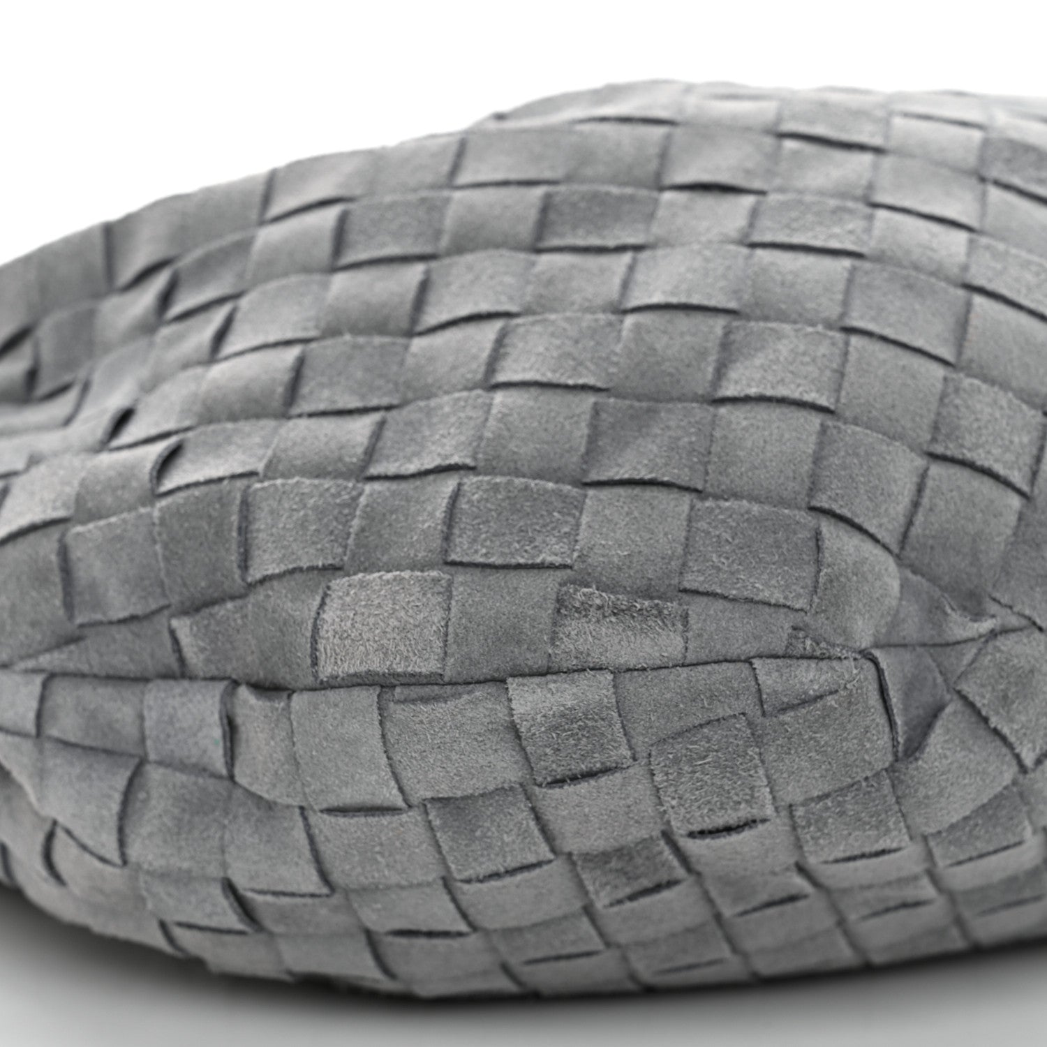 Bottega Veneta Suede Calfskin Intrecciato Teen Jodie Hobo Thunder 9 of 11