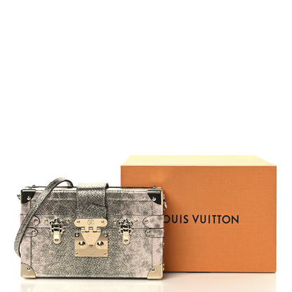 Louis Vuitton Lizard Petite Malle Silver 12 of 12