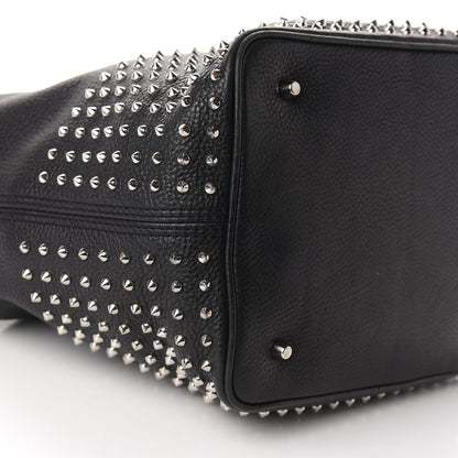 Burberry Calfskin Studded Medium Susanna Hobo Black 6 of 13