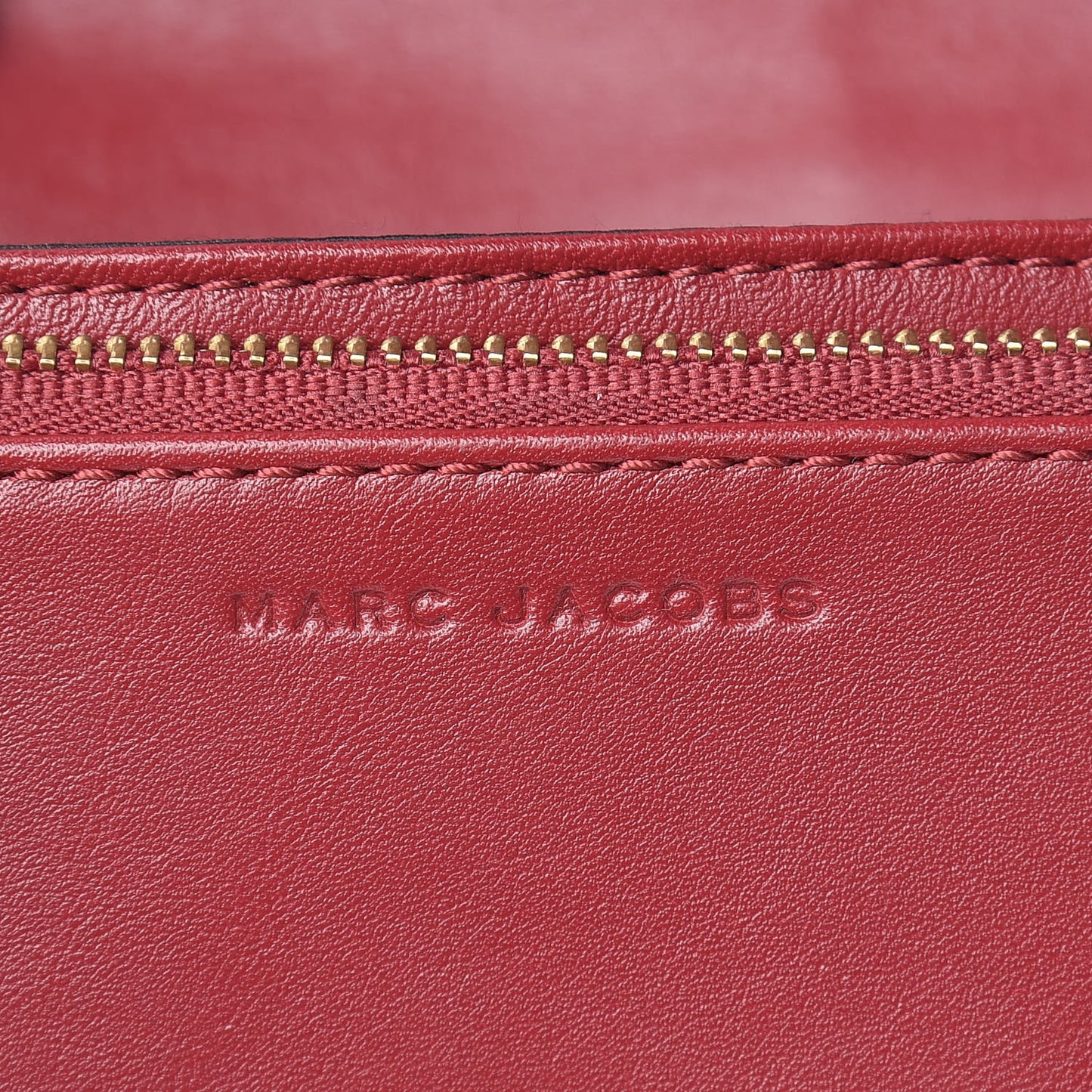 Lambskin Matelasse Double J Wallet On Chain Red